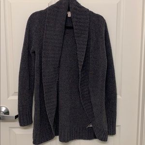Greenish gray cardigan